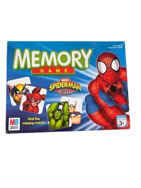Marvel Spider-Man Memory Game - Blue & Red Box